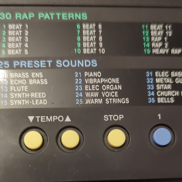 800 Rap Master Keyboard - White and Purple - Picture 4 of 7